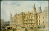 Artist's impression of the 1875 building
